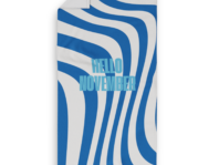 28 by 58 inch white polyester velour beach towel for full-color sublimation