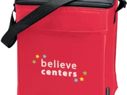 Custom-branded Scout 12-Pack Cooler for promotional giveaways