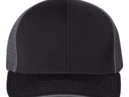 Richardson 172 Pulse Sportmesh R-Flex Cap - Black / Charcoal Split
