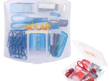 Custom-branded 10-in-1 Office Supply Kit for promotional giveaways