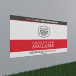 Aluminum Site Sign