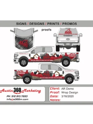 Vehicle Wrap Design