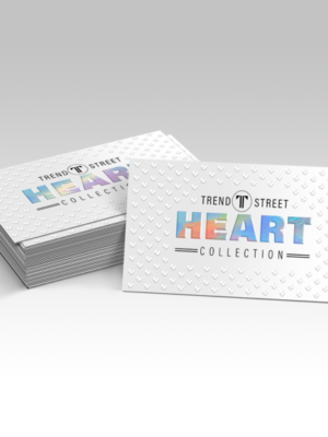 Holographic Raise Business Cards