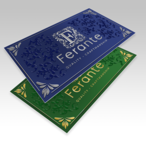 Dual Raised Business Cards Austin 360 Marketing