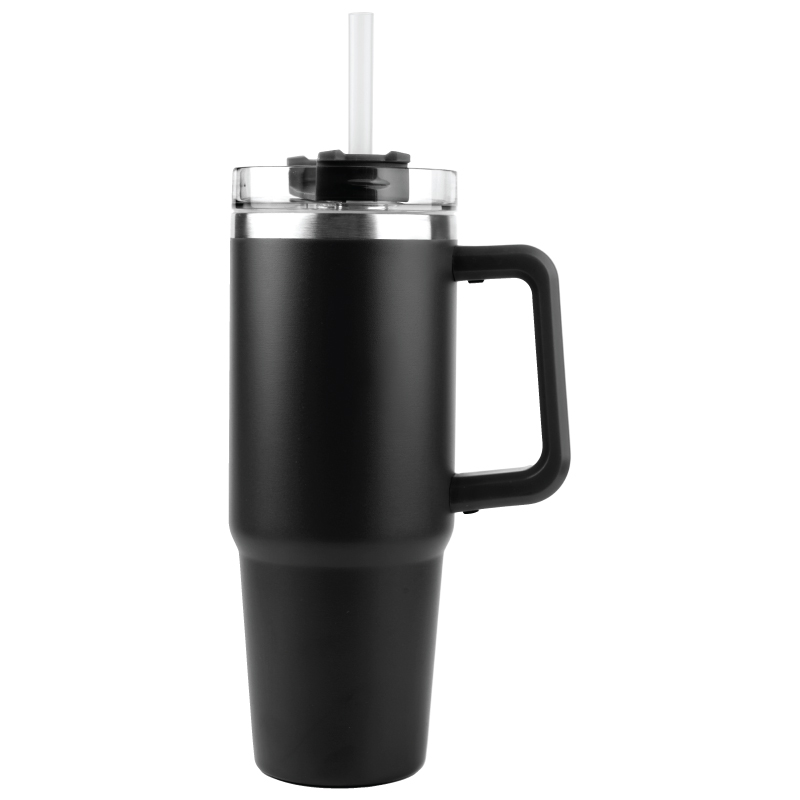 Dusky 30 oz. Vacuum Insulated Tumbler Mug w/ Handle - Image 4