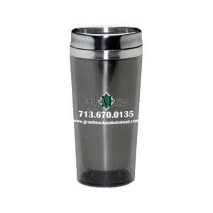 Good Value Colored Acrylic Tumbler - 16 oz. Black GMA Logo