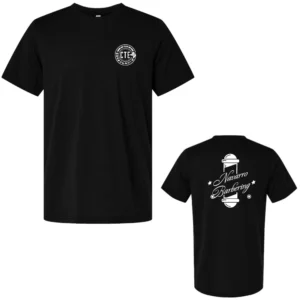 Navarro T-Shirt Proof Front Back Black