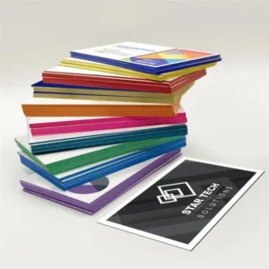 Painted Edge Business Cards Austin 360 Marketing
