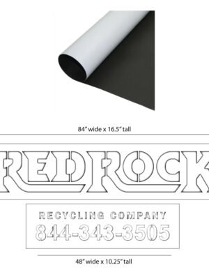 Red Rock Recycling Magnetic Stencil Set