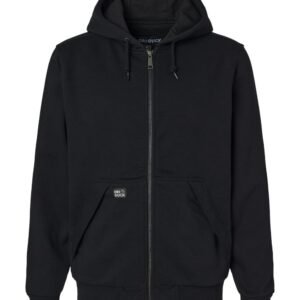 DRI DUCK Mission Full-Zip Hooded Jacket - 7348 - Black