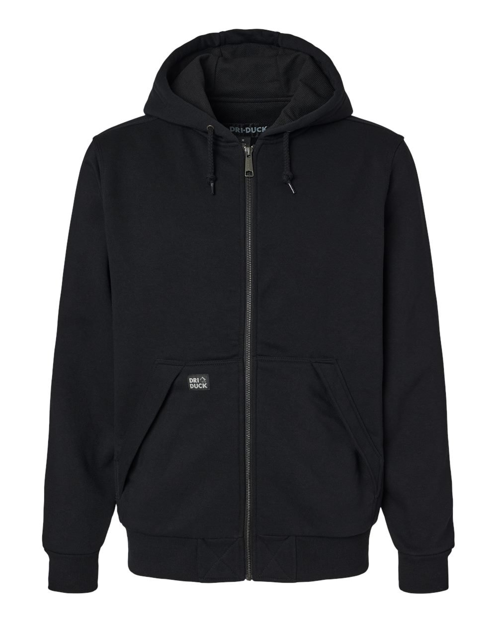 DRI DUCK Mission Full-Zip Hooded Jacket - 7348 - Black