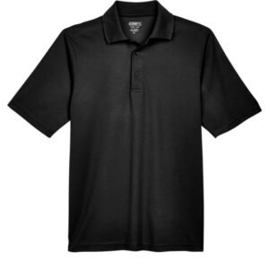 CORE365 Men's Origin Performance Piqué Polo - 88181 - Black