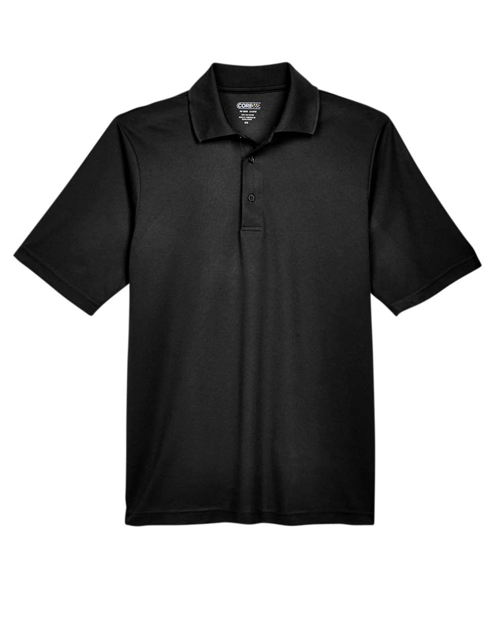 CORE365 Men's Origin Performance Piqué Polo - 88181 - Black