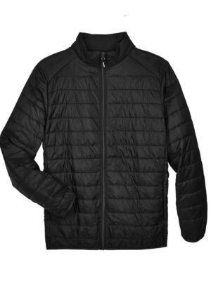 CORE365 Prevail Packable Puffer Jacket - CE700 - Black