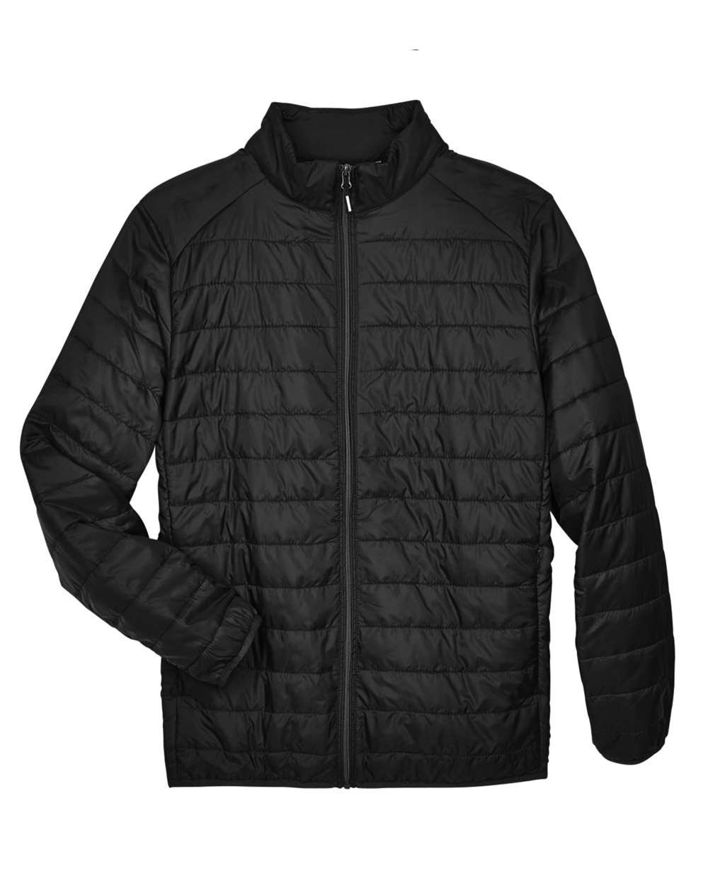 CORE365 Prevail Packable Puffer Jacket - CE700 - Black