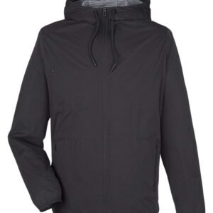 North End Men's Network Lightweight Jacket - NE75 - Black Heather