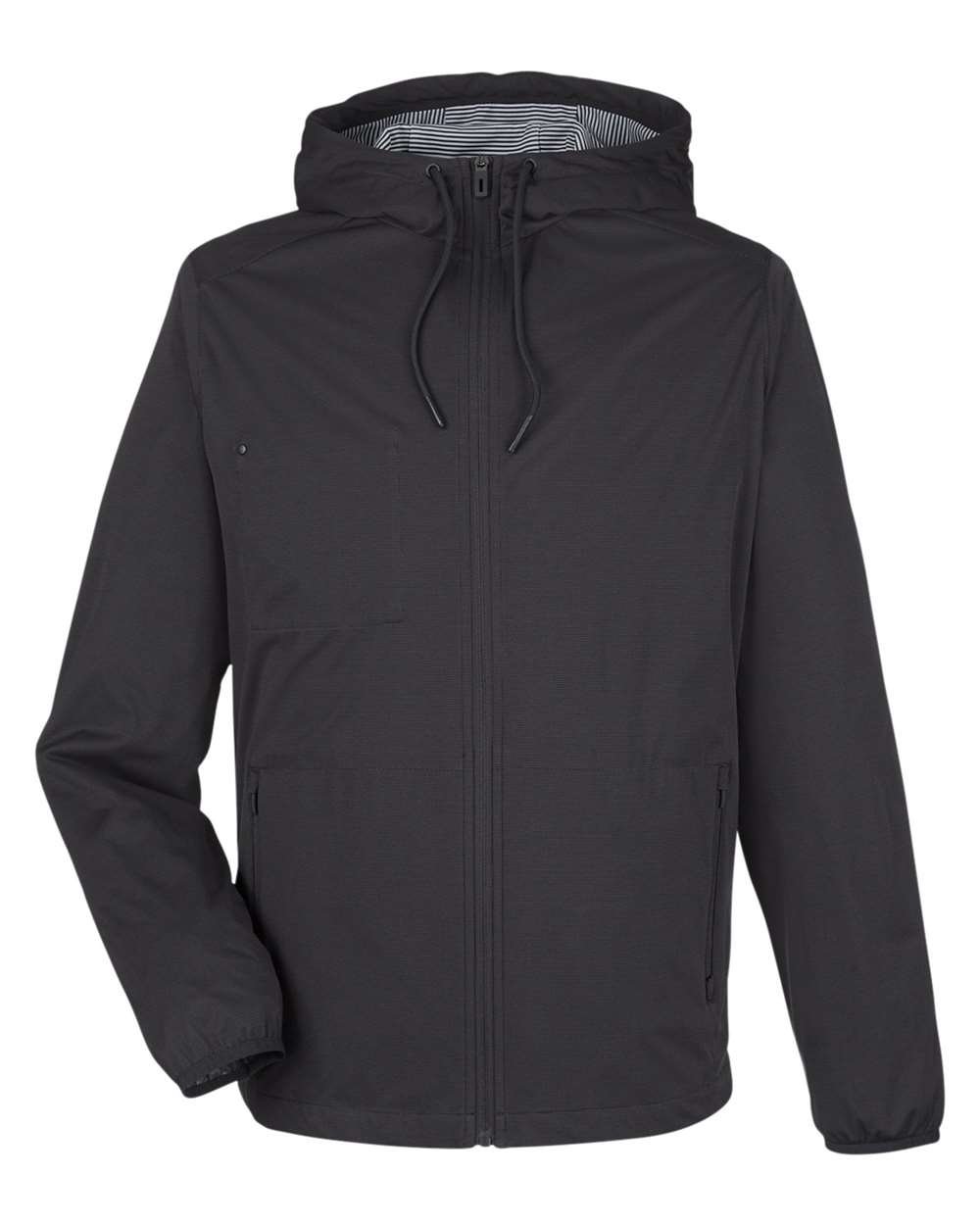 North End Men's Network Lightweight Jacket - NE75 - Black Heather