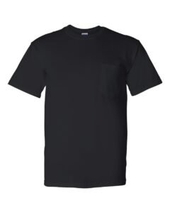 Gildan DryBlend Pocket T-Shirt - 8300 - Black