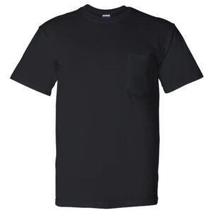 Gildan DryBlend Pocket T-Shirt - 8300 - Black