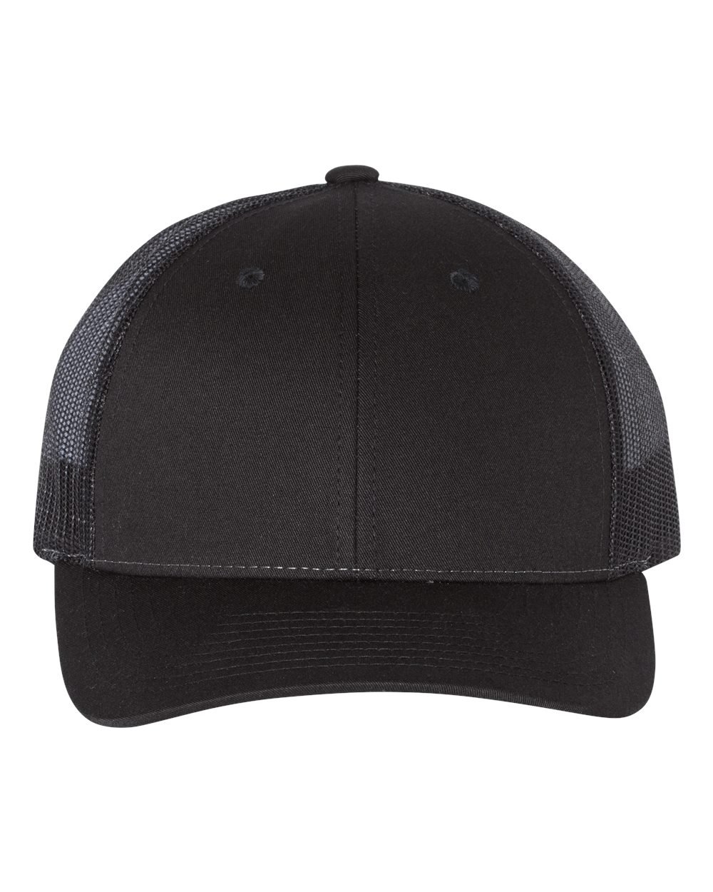 Richardson 115 Low Pro Trucker Cap - Black