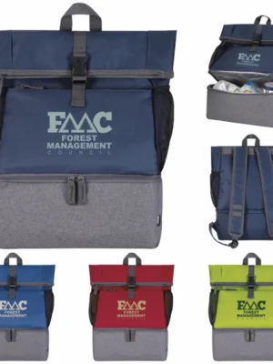 Custom-branded Breaktime Cooler Backpack for promotional giveaways