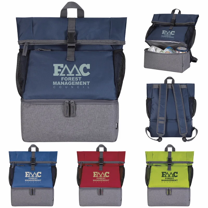 Custom-branded Breaktime Cooler Backpack for promotional giveaways