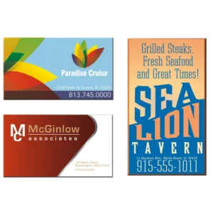 Custom-branded Business Card Magnet for promotional giveaways