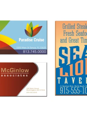 Custom-branded Business Card Magnet for promotional giveaways