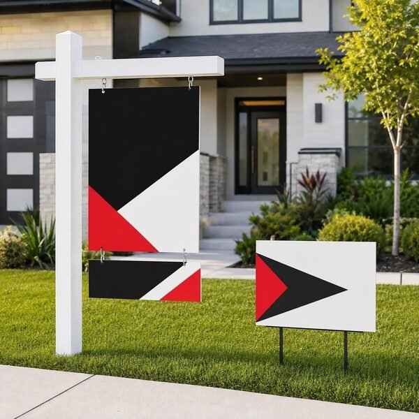 Custom signs produced by Austin 360 Marketing