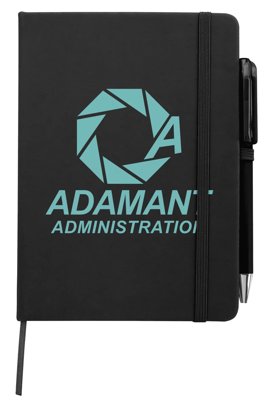 Custom-branded Value Notebook with Joy Pen for promotional giveaways