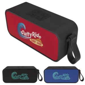 Custom-branded Waterproof Bluetooth® Speaker for promotional giveaways
