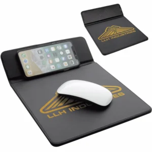 Custom-branded Wireless Charging Mouse Pad for promotional giveaways