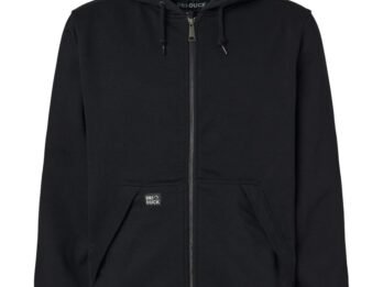 DRI DUCK Mission Full-Zip Hooded Jacket - 7348 - Black