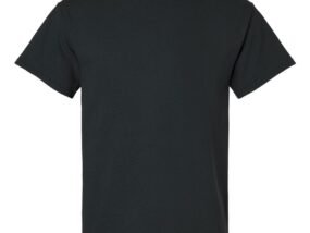 Gildan 2000 Black custom T-shirt