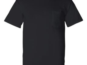 Gildan DryBlend Pocket T-Shirt - 8300 - Black