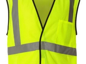 Kishigo Economy Single Pocket Mesh Safety Vest - 1193/1194 - Lime