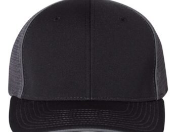 Richardson 172 Pulse Sportmesh R-Flex Cap - Black / Charcoal Split