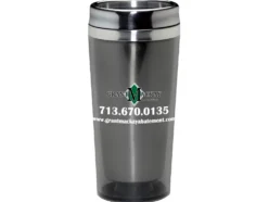 Good Value Colored Acrylic Tumbler - 16 oz. Black GMA Logo