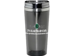 Good Value Colored Acrylic Tumbler - 16 oz. Black GMA Logo