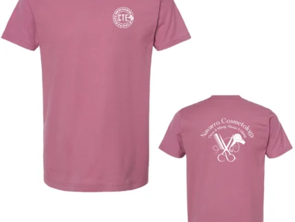 Navarro T-Shirt Proof Front Back Pink