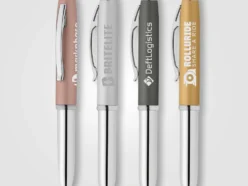 Vivano Softy Metallic Pen w LED Light and Stylus Colors Austin 360 Marketing
