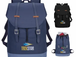 Custom-branded Jaxon Backpack for promotional giveaways