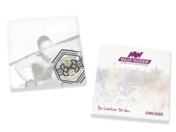 Custom-branded Sticky Note™ 3″ x 3″ Pad, 25 sheet for promotional giveaways