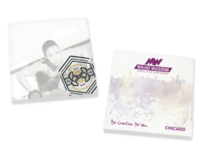 Custom-branded Sticky Note™ 3″ x 3″ Pad, 25 sheet for promotional giveaways