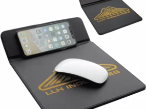 Custom-branded Wireless Charging Mouse Pad for promotional giveaways